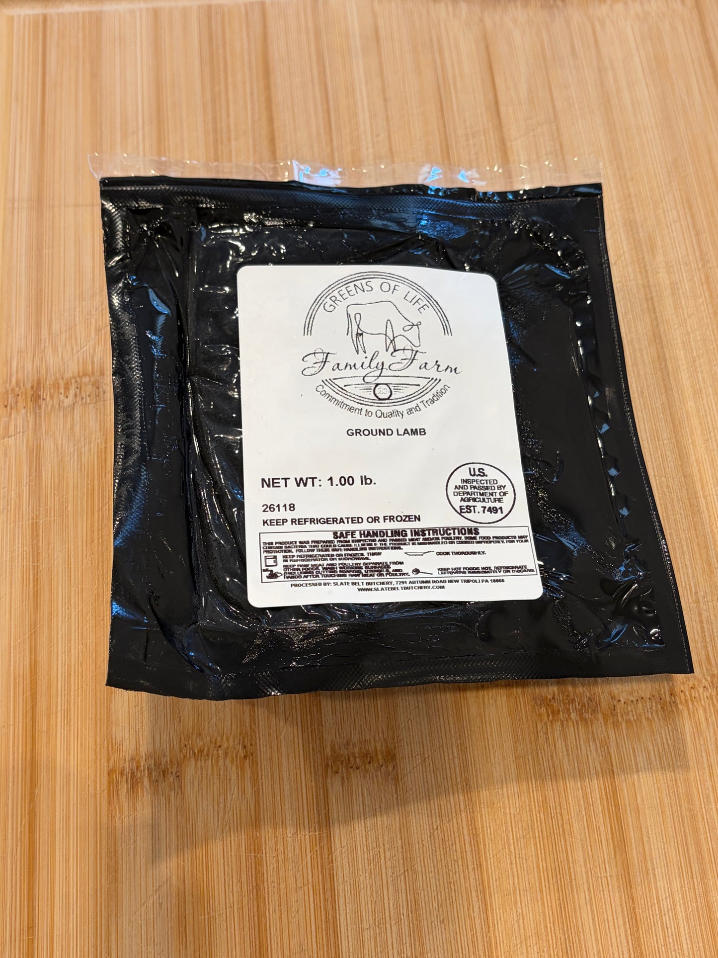 Ground Lamb