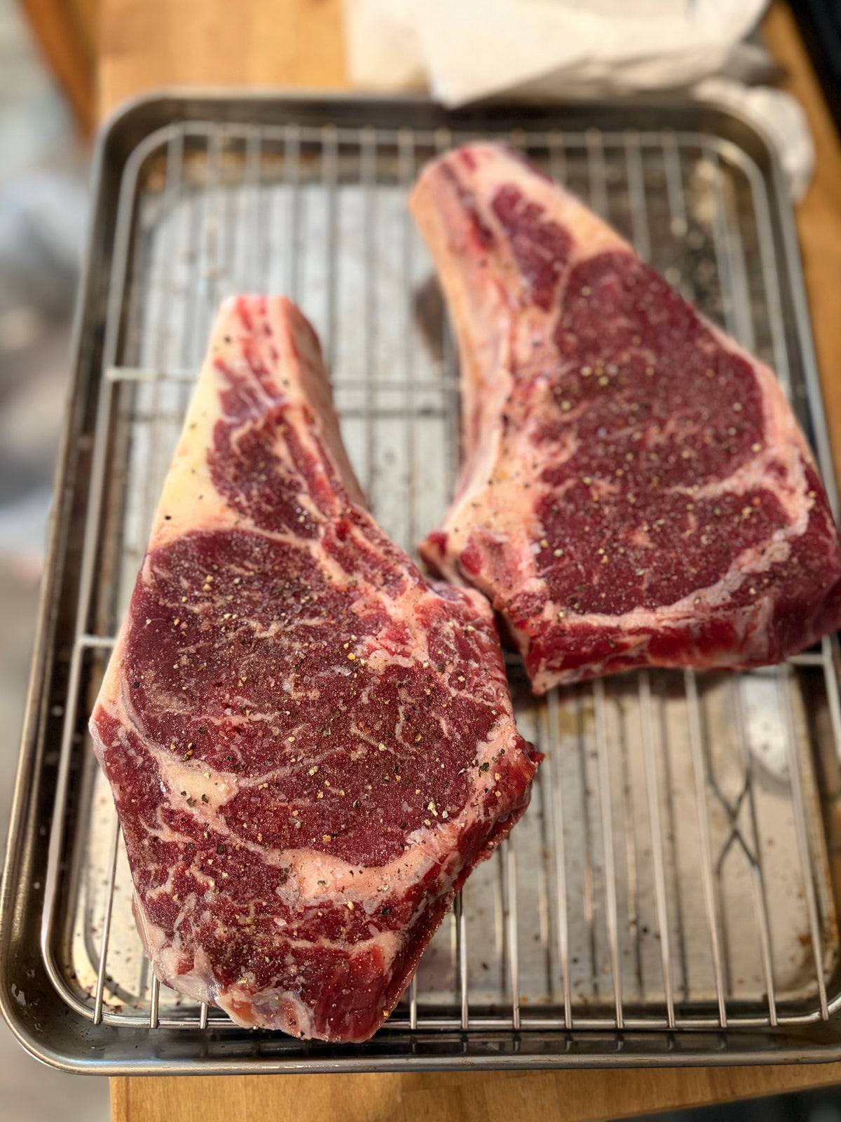 Ribeye steak- bone in