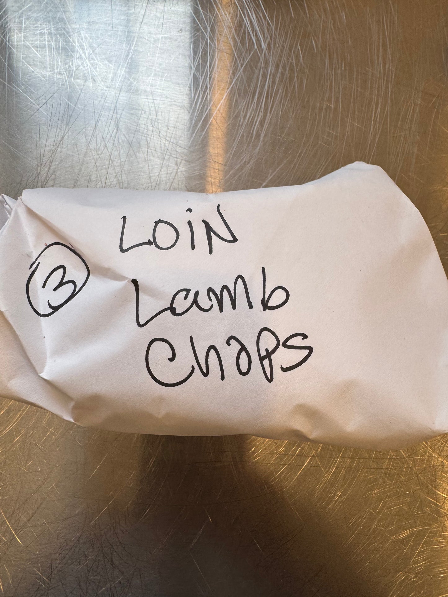 Lamb loin chops